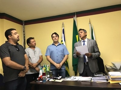 Câmara Municipal de José de Freitas empossa a nova mesa diretora para o biênio 2019/2020